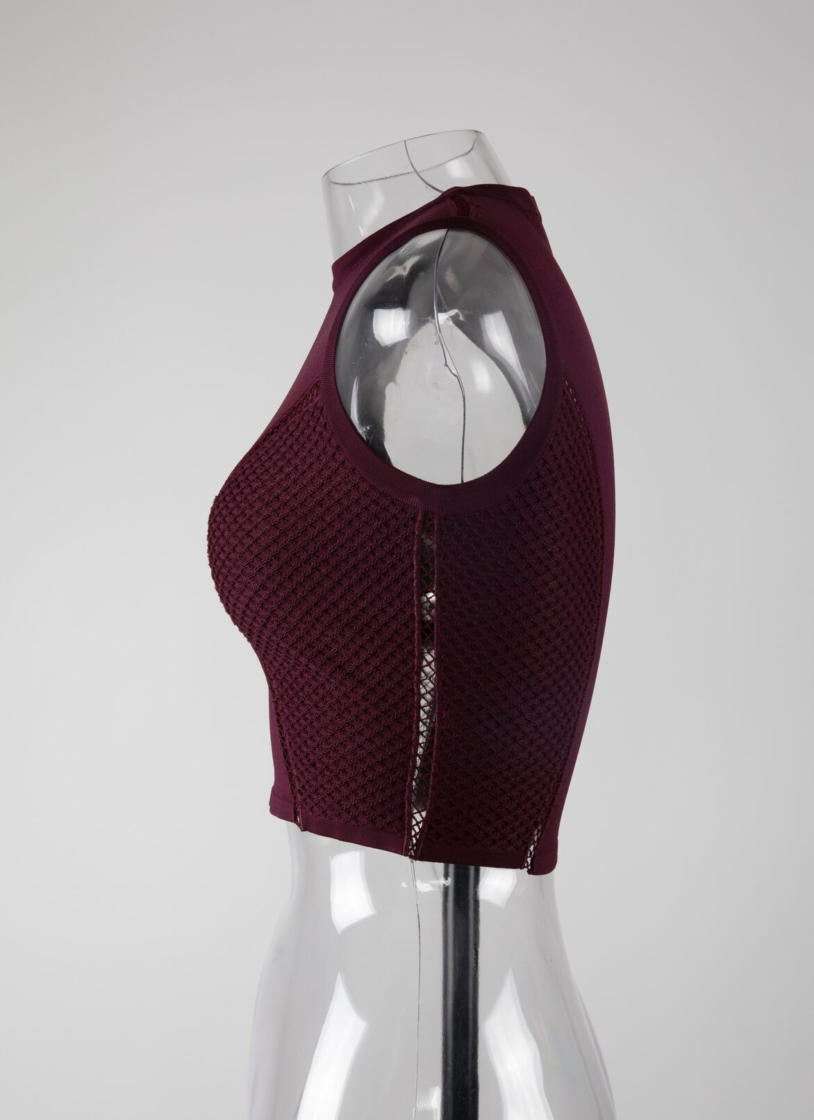 Cardigan ALAÏA GARNET RED CARDIGAN